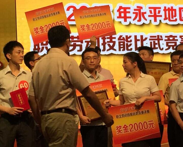 中国梦·劳动美——迪智尼参加首届劳动技能竞赛